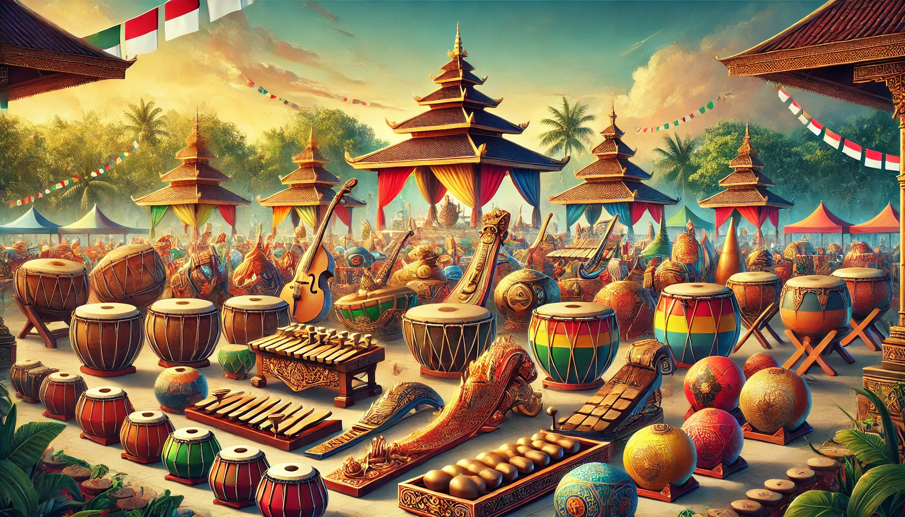 alat musik tradisional dan asalnya