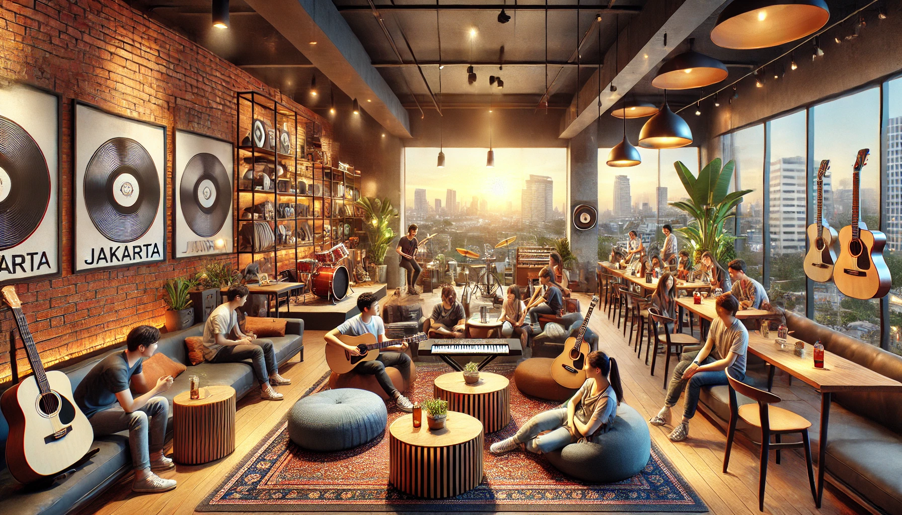 caiman music room menteng
