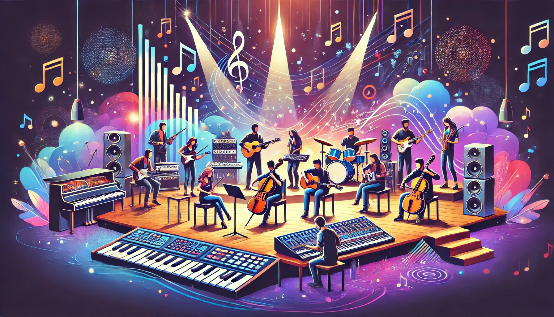 apa yang dimaksud dengan seni musik kreasi
