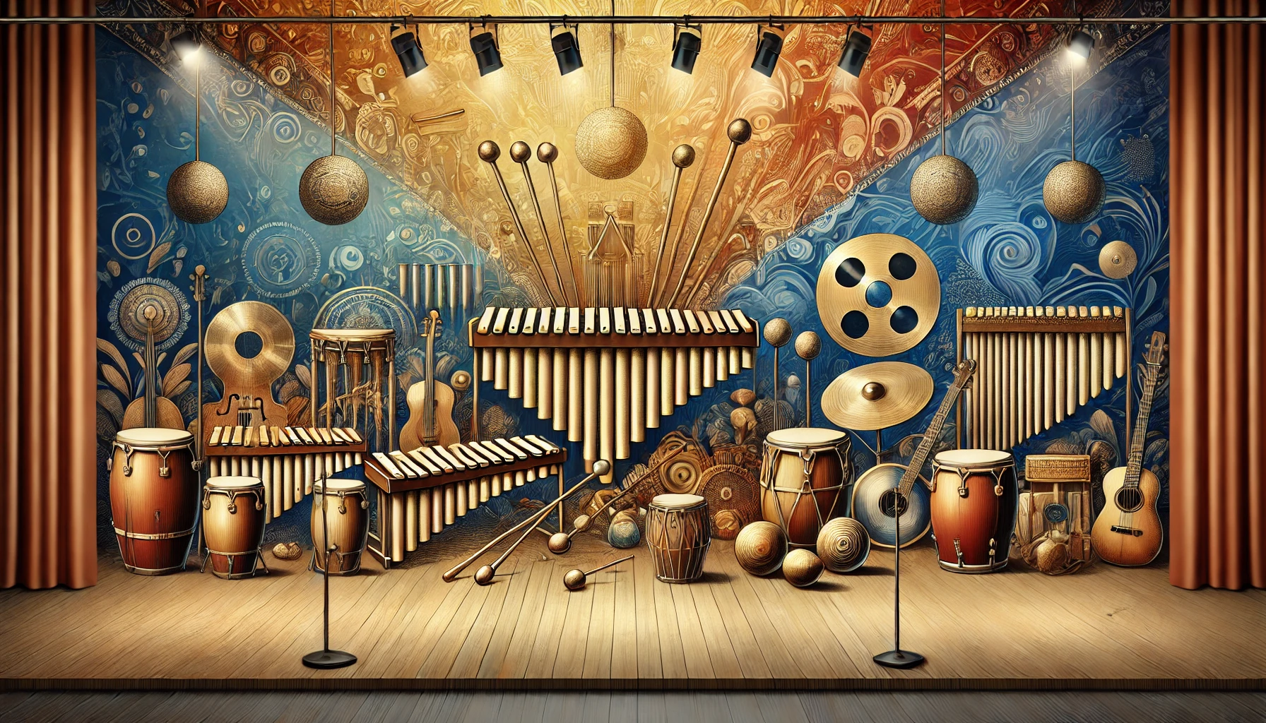 contoh alat musik idiophone