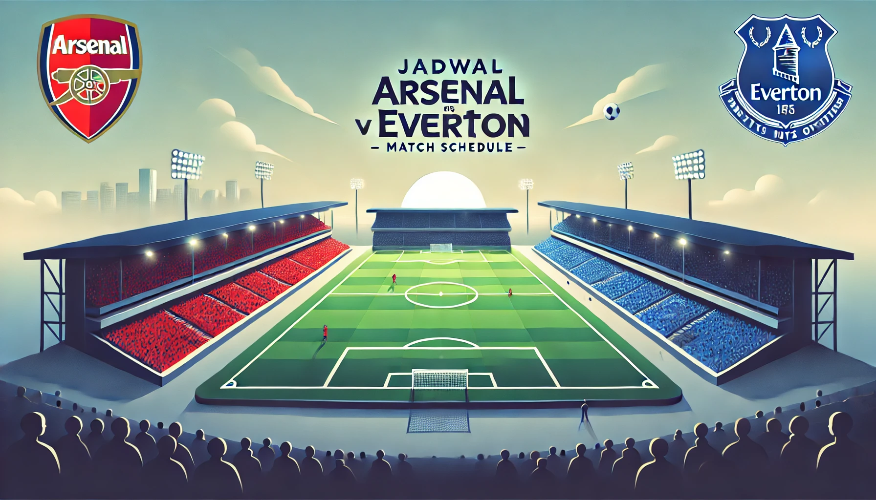 Jadwal arsenal vs everton Big Match Liga Inggris