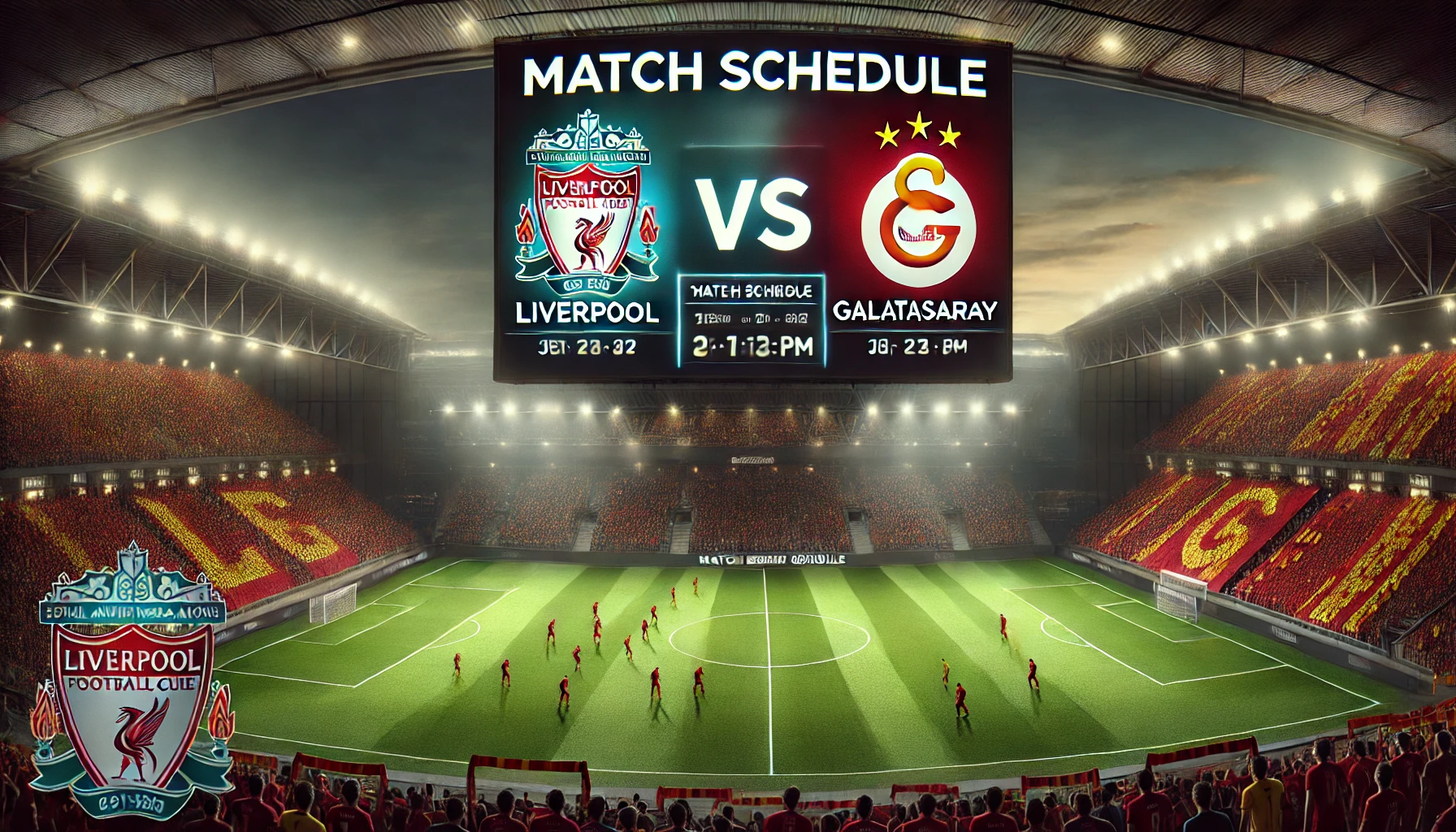 Jadwal Liverpool vs Galatasaray Duel Seru Eropa