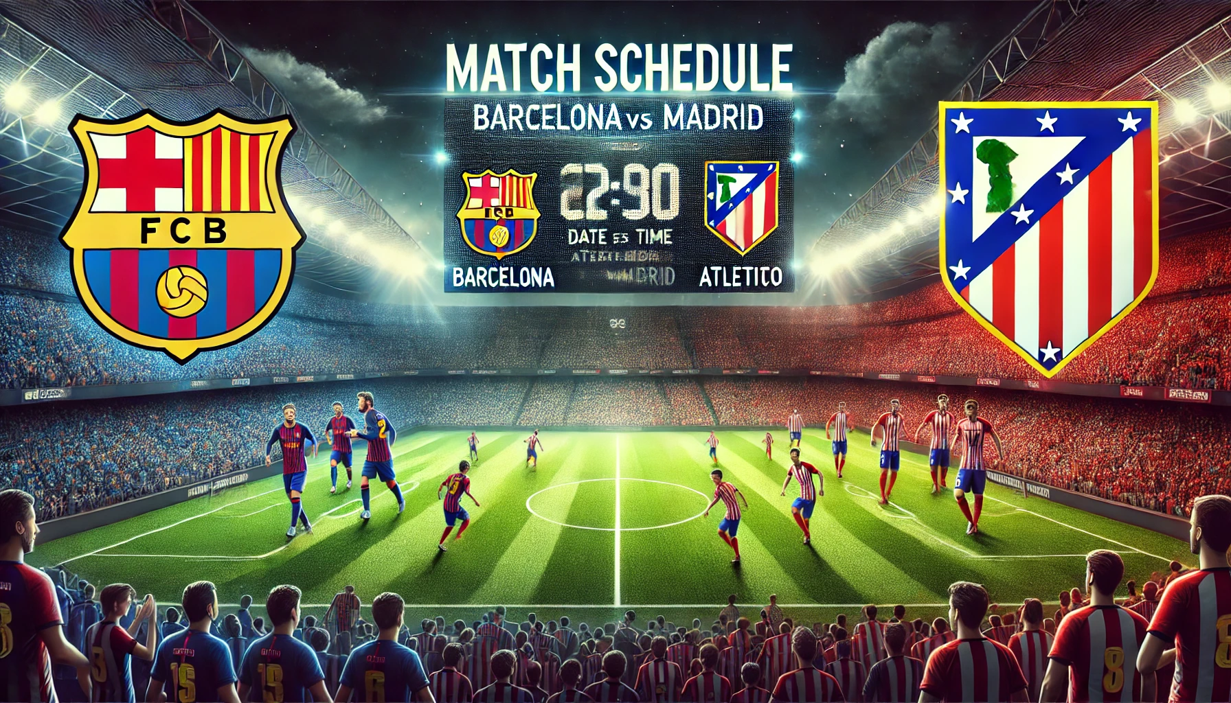 Jadwal Barcelona vs Atletico Duel Panas La Liga