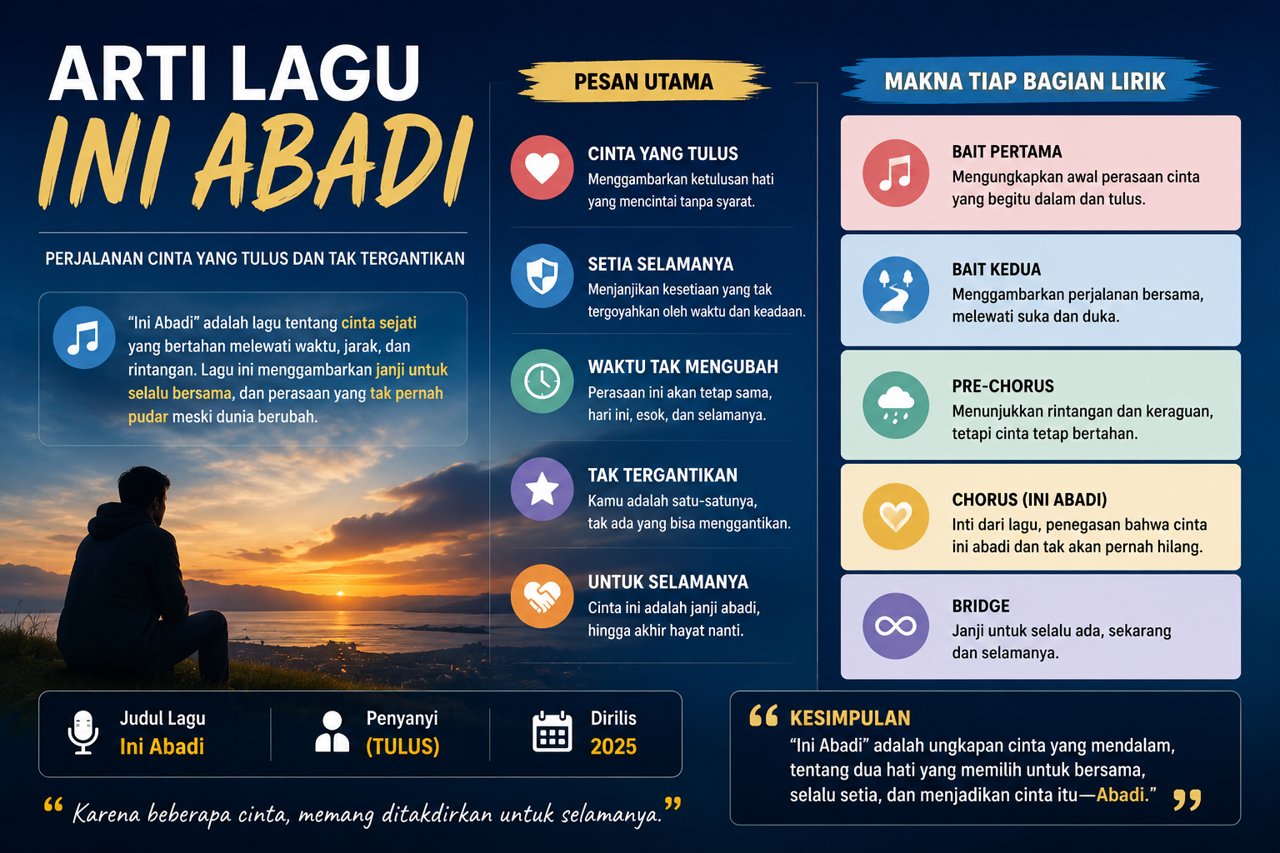 Arti Lagu Ini Abadi Perunggu Yang Penuh Makna