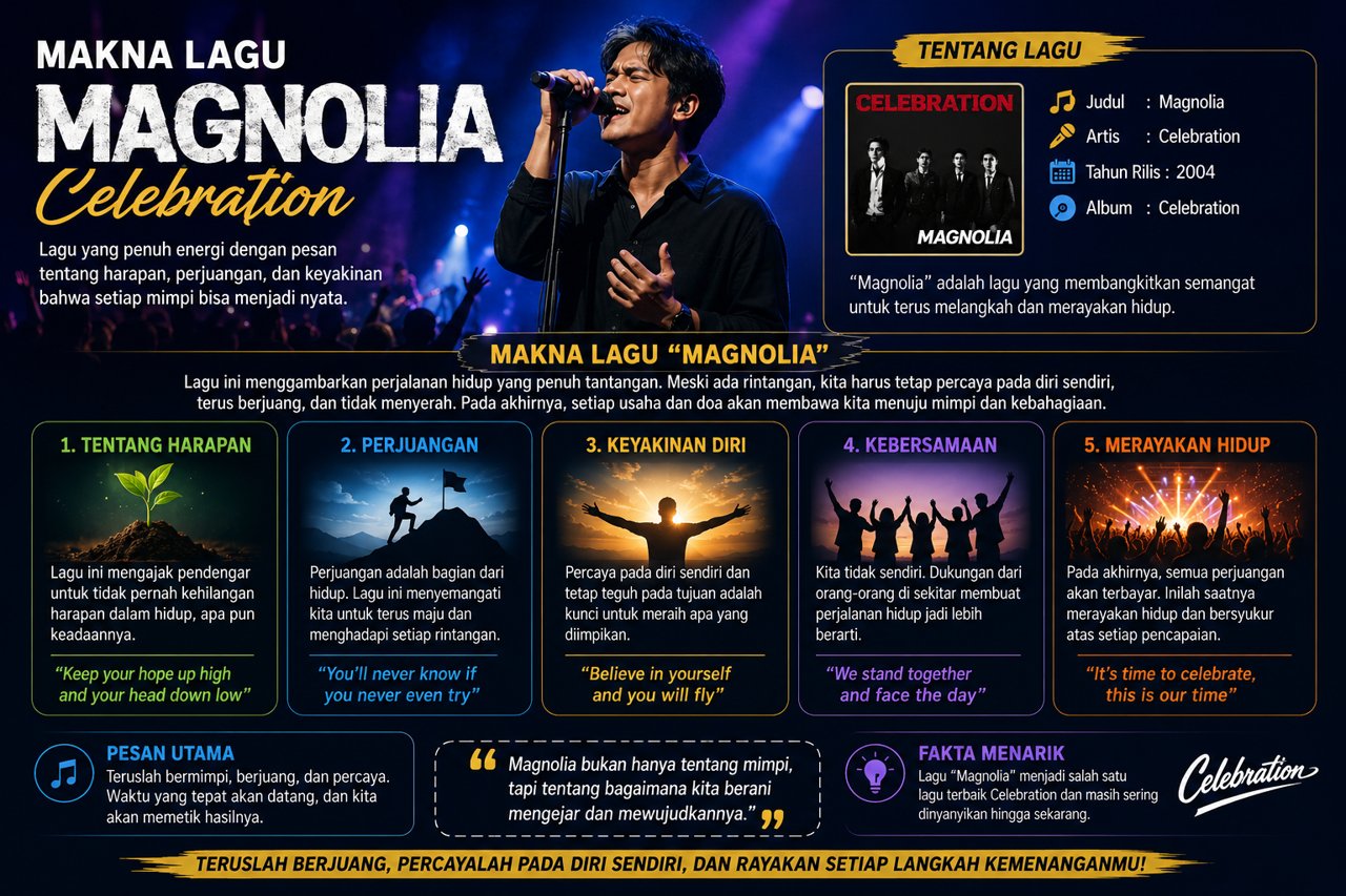 Makna Lagu Magnolia Magnolia Celebration Mendalam