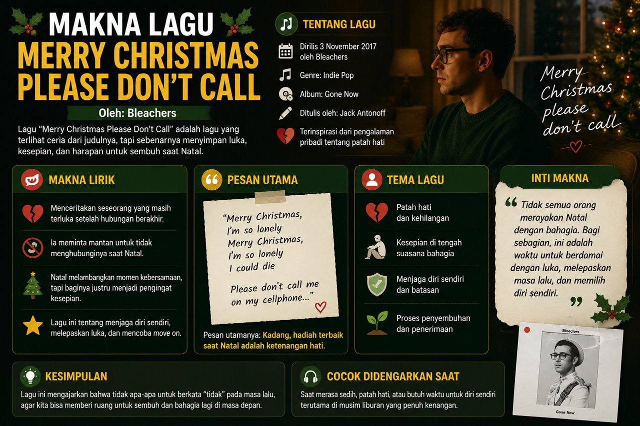 Makna Lagu Merry Christmas Please Don’t Call Emosional