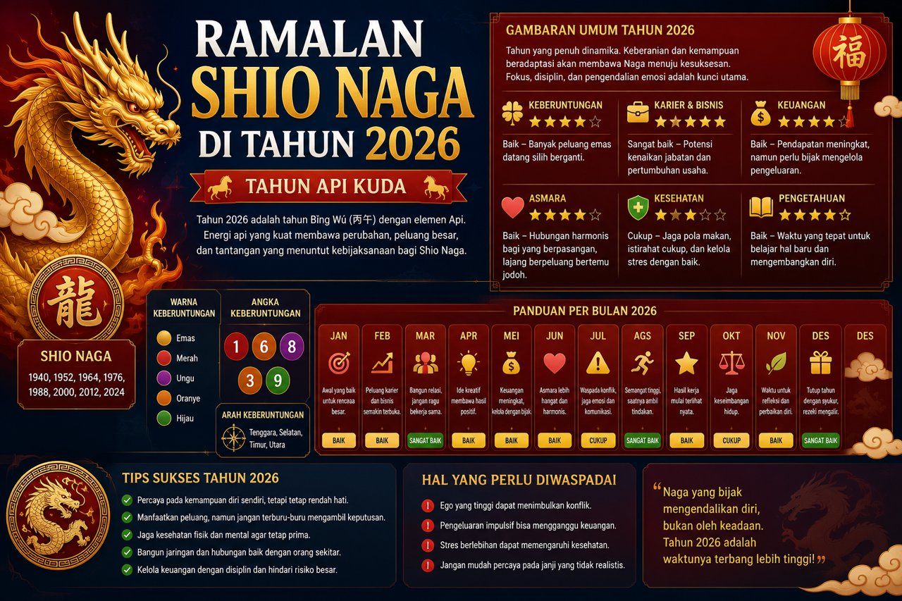 Ramalan Shio Ular Di Tahun 2026 Penuh Peluang