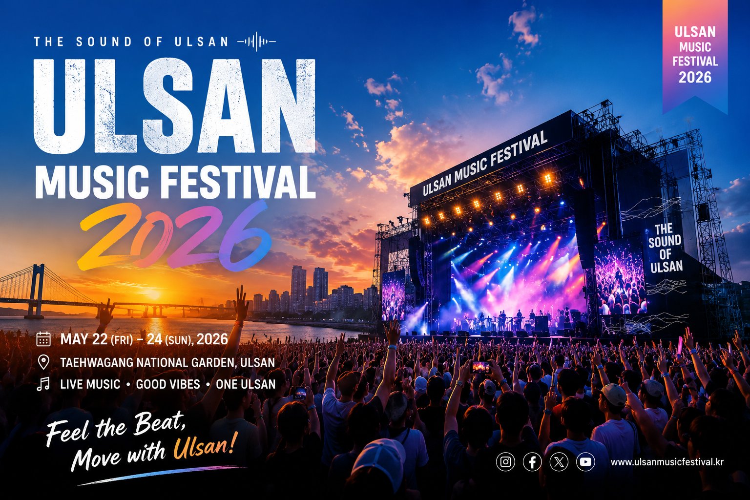 Ulsan Music Festival 2026 Siap Meriahkan Pecinta Musik