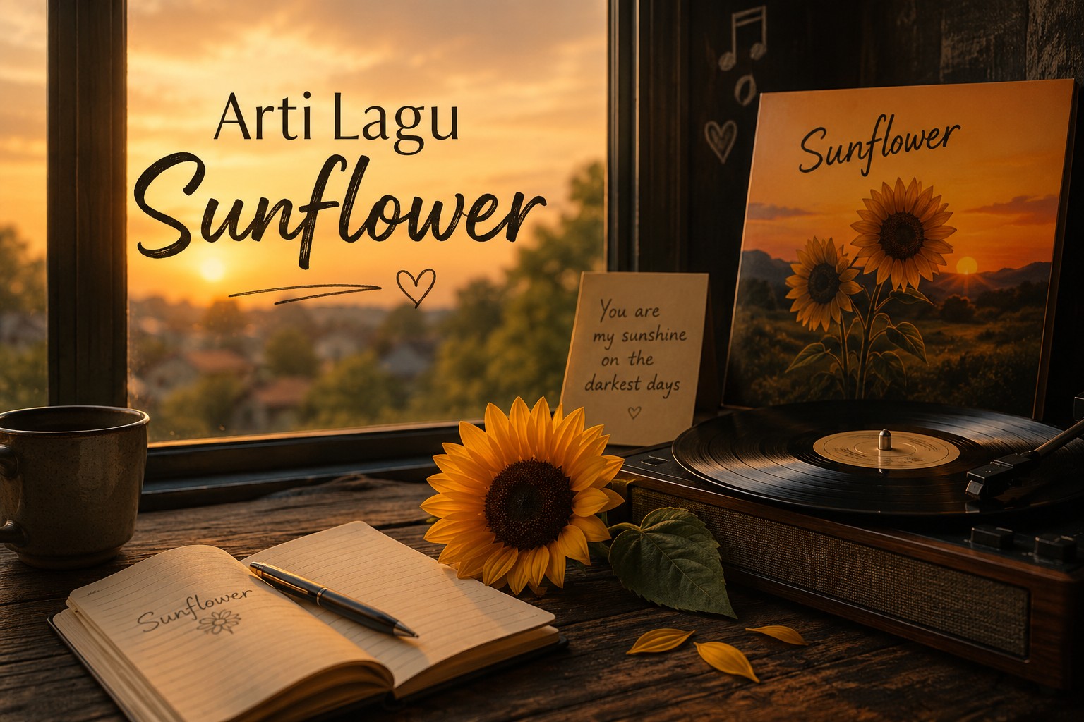 Arti Lagu Sunflower Makna Cinta Dan Kesetiaan Dalam Lirik