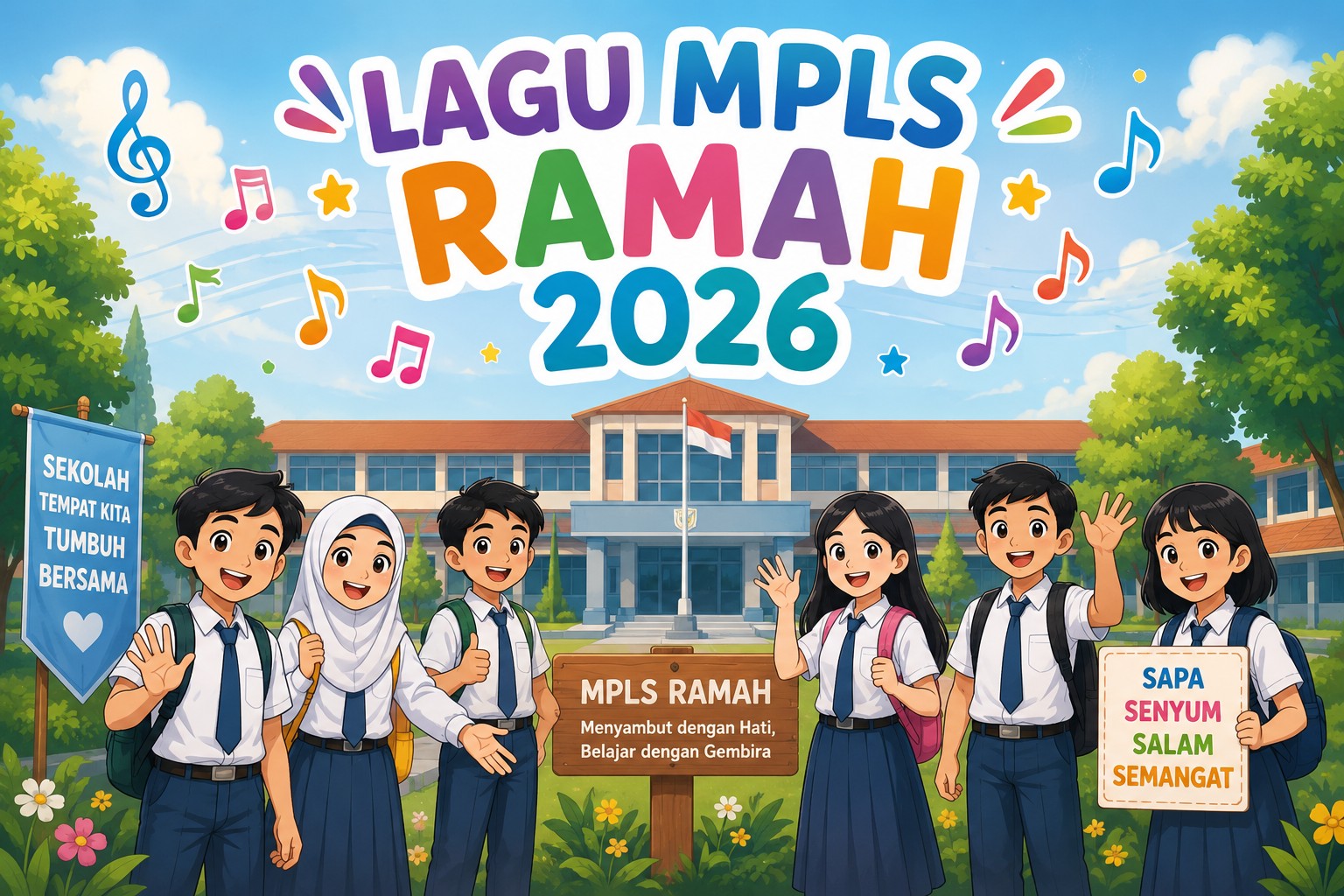 Lagu MPLS Ramah 2026 Hari Baru Dan Makna Edukasi