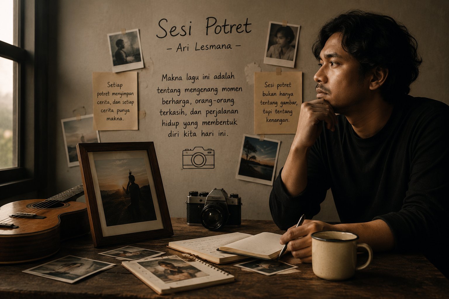 Makna Lagu Ari Lesmana Sesi Potret Viral Dan Penuh Emosi