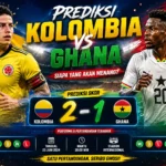Prediksi Kolombia vs Ghana