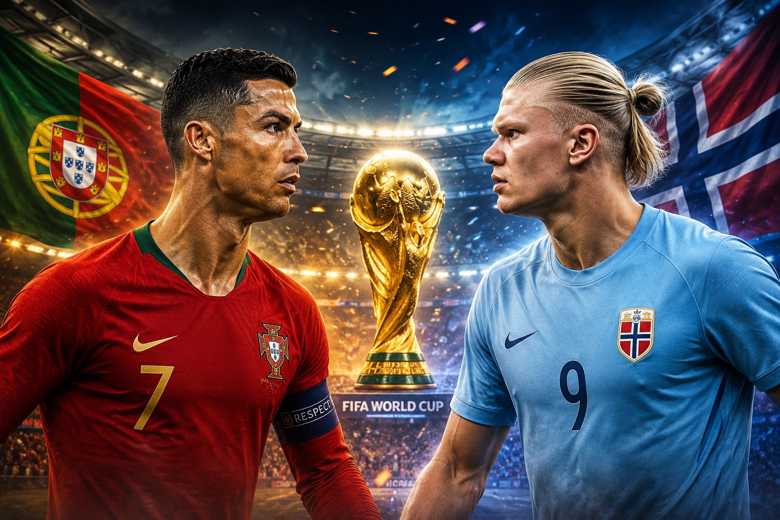 Ronaldo vs Haaland Piala Dunia Jadi Duel Generasi