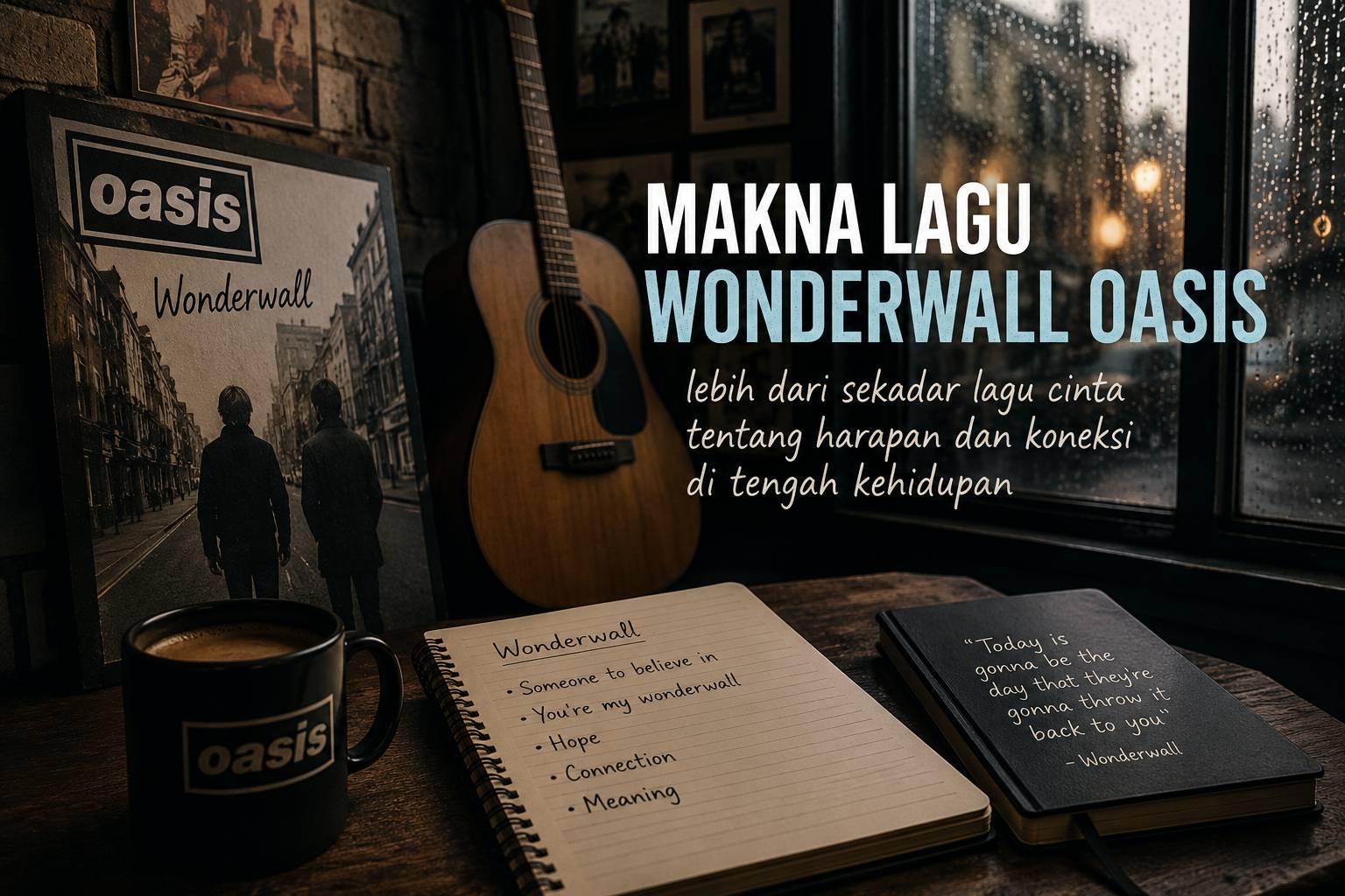 Makna Lagu Wonderwall Oasis Yang Bikin Orang Tersentuh